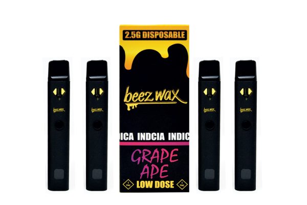 2.5 Gram THC Disposable Grape Ape - Image 3
