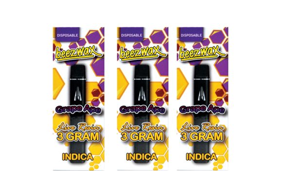 3 Gram THC Disposable Grape Ape - Image 3