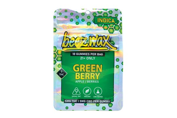Holographic Green Berry THC Gummies - Image 3
