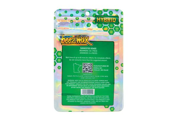 Holographic Green Berry THC Gummies - Image 6