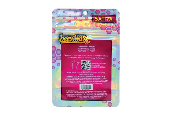 Holographic Pink Berry THC Gummies - Image 3