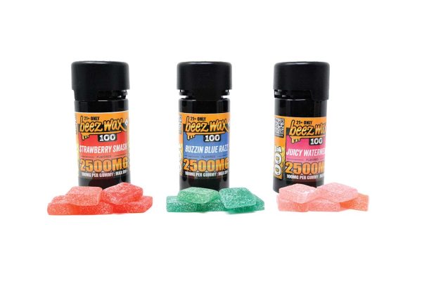 100's Juicy Watermelon 2500MG Gummies - Image 4