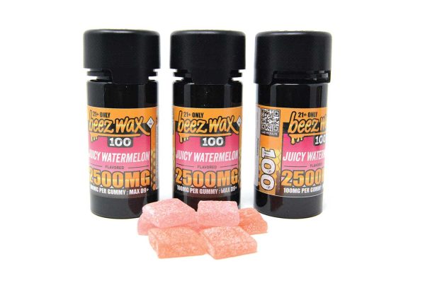 100's Juicy Watermelon 2500MG Gummies - Image 2