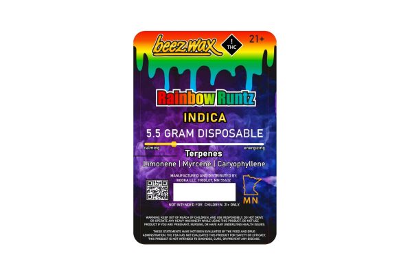 5.5 Gram Disposable Rainbow Runtz - Image 2