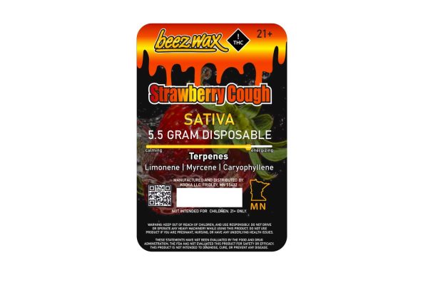 5.5 Gram Disposable Strawberry Cough - Image 2