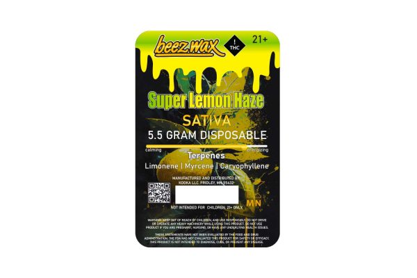 5.5 Gram Disposable Super Lemon Haze - Image 2