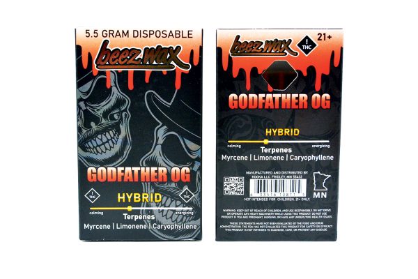 5.5 Gram THC Disposable Godfather OG - Image 2