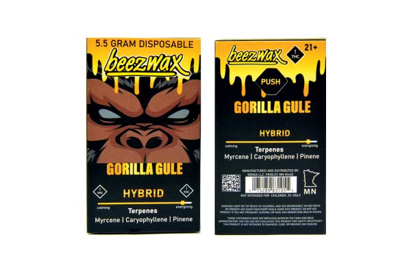 5.5 Gram THC Disposable Gorilla Glue - Image 4