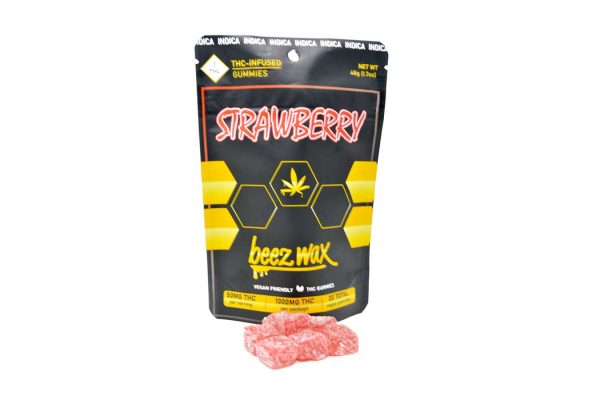 50MG THC Infused Strawberry Gummies - Image 4