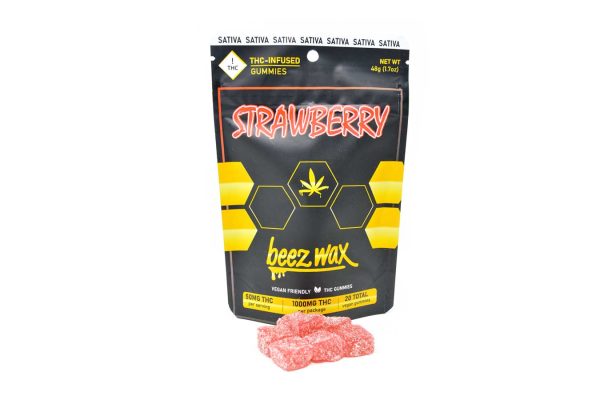 50MG THC Infused Strawberry Gummies - Image 6