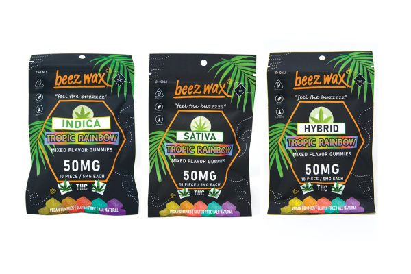 Mixed Flavor Tropical Rainbow Gummies - Image 2