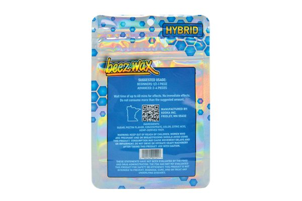 Holographic Blue Citrus THC Gummies - Image 5